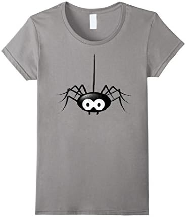 Womens Halloween tshirt Spider costume XL Slate