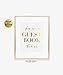 Guest Book Gold Foil Poster Sign Art Print Wedding Reception Seating Signage Bridal Shower Brunch & Bubbly Poster Decor 8 inches x 10 inches E18