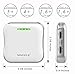 SINOELE Power Bank 10000mAh Mini Phone Battery Backup Portable Charger for iPhone,iPad,Samsung (White)