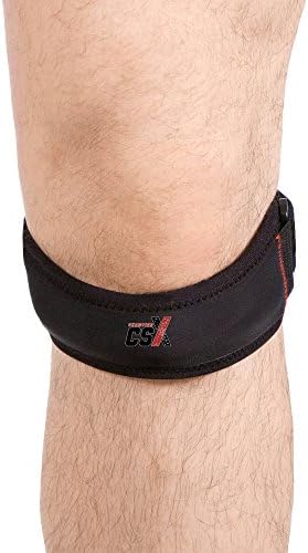 CSX Patella Stabilizer Knee Strap, Jumper's Knee Compression Support for Meniscus, Universal Fit