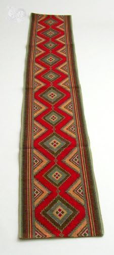 Izmir Southwestern Design Table Runner, 13x72 inches, Jaquard by RaaKha