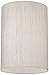 Ivory Linen Medium Drum Cylinder Lamp Shade 8