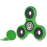 LiDiVi Original EDC Spinner Fidget Toy, Premium ABS Material Quality Anti-Anxiety 360 Spinner for Relieves ADHD Anxiety and Boredom Ceramic Bearing (GREEN)