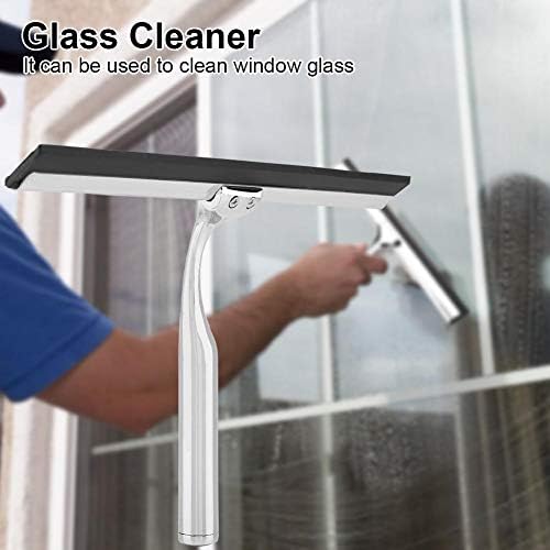 Salinr 水切りワイパー ガラスワイパー 車用 ステンレス製 ガラス掃除プロ用ツール タオル付け 窓掃除 シャワー室ガラスワイパー 業務用 水切りワイパー B07v9t45tj 865円