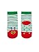 Out of Print World of Eric Carle, The Very Hungry Caterpillar Unisex Socks 4-Pack 12-24 Months