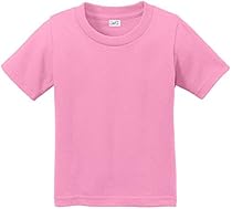 Joe's USA(tm) Toddler Tees Soft and Cozy Cotton T-Shirt Size-2T,Candy Pink