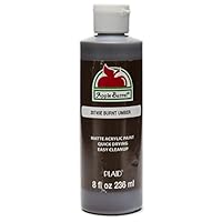 Apple Barrel Acrylic Paint in Assorted Colors (8-Ounce), 20745 Burnt Umber