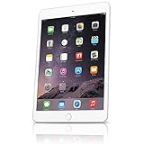 Apple iPad mini 3 MH382LL/A (64GB, Wi-Fi + Cellular, Silver) 2014 Model (Renewed)