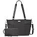 Baggallini Medium Avenue Tote Charcoal,One Size