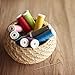 30 Pieces Stitching Needles, Big Eye Embroidery Needles for Hand Sewing, Hand Sewing Needles with Versatile Pear Wooden Needle Case, Large Eye Sewing Needles for Stitching, Sewing, Embroidery