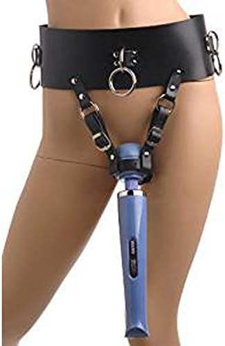 Leather Forced Noelty Belt Female Belt Magic Wand Restraints Harness Noelty Toys For Women Mystery Gift for You