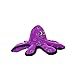 World's Tuffest Soft Dog Toy - Ocean Creature Small Octopus - Squeakers - Multiple Layers. Made Durable, Strong & Tough. Interactive Play (Tug, Toss & Fetch). Machine Washable & Floats