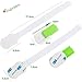Adjustable Child Safety Locks, Childproof, Safety Latches Locks, Adhesive Latches, Multi Use Latches for Baby Proof Drawers - 6 Pack