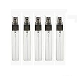 10 Pcs 3ml 5ml 10ml Clear Glass Refillable Perfume