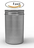 Smell Proof Storage Container by Fresh Defend Airtight & Ultralight Best Herb Stash Jar to Preserve Fresh Herbs, Tobacco and Spices