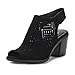 DREAM PAIRS Women's Route Mid Heel Pump Sandals