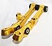 1 Pair Front Lower Control Arms for 2003-2007 Nissan 350Z Coupe 2D/Convertible 2D 2003-2007 Infiniti G35 Base Coupe 2D (GOLD)
