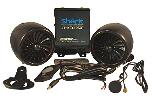 shark audio motorcycle stereo