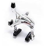 Tektro R539 Dual Pivot Rear Brake Caliper - 47-57mm, Hex Nut, Silver