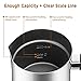Milk Frother, Betitay Electric Hot Milk Heater for Cappuccino, Stainless Steel Steamer Strix Controller System Milk Warmer and Coffee Foam Maker with Non-stick Coating