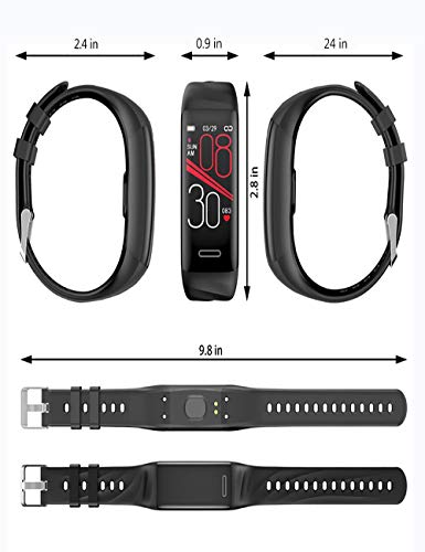 Fitness Tracker HR, Activity Tracker Watch with blood pressure monitor,Smart Fitness Band with Step Counter, Calorie Counter, Sleep Monitor, IP67 Water Resistant Smart Bracelet for Men and Women
