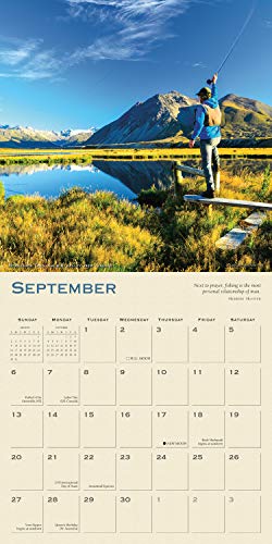 The Lure of Fishing 2020 Wall Calendar: by Sellers Publishing