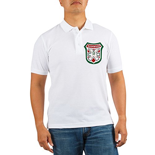 CafePress - Caddyshack Bushwood Country Club Crest Golf Shirt - Golf Shirt, Pique Knit Golf Polo