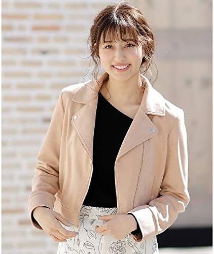 Amazon イング Ingni スウェードポンチライダースジャケット ピンクベージュ M コート ジャケット 通販