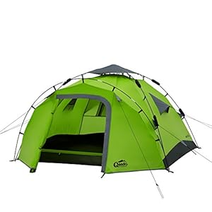 qeedo Sekundenzelt Quick Pine 3, Campingzelt – grün