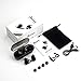 Wireless Bluetooth Earbuds, Latest Bluetooth 5.0 True Wireless Earbuds with Charging Case, 3D Stereo Bass Waterproof Sweatproof Earphones Headphones (Black)
