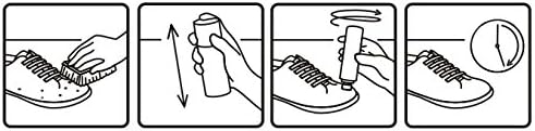 Kaps Black Trainer Polish and Shoe Colour Restorer, Revives Faded Canvas, Fabric, Leather and Synthetic Footwear - Image 5