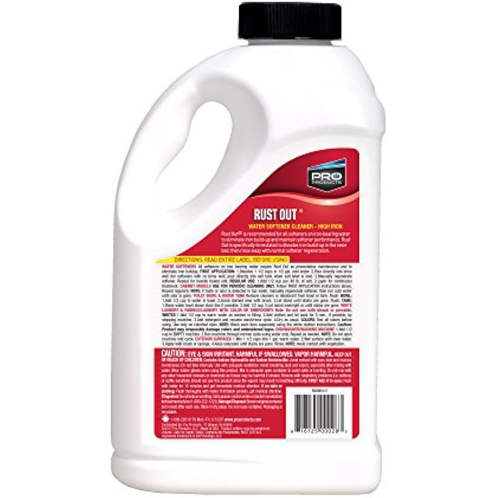 Pro Products Ro65N Rust Out Water Softener Cleaner Iron Remover 4.75 Lb