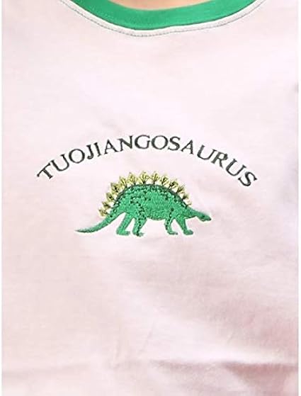 ウィゴー レディース Wego Wc ザウルスラグランtシャツ イエロー F Tシャツ カットソー 通販 Amazon