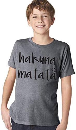 Hakuna Matata. Youth Shirt. Kid Shirt. Disney Family Shirt. Kid's Hakuna Matata Shirt. Girls And Boys Shirts From 4-14