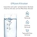 AQUA CREST LT1000PC ADQ747935 MDJ64844601 NSF Certified Refrigerator Water Filter, Replacement for LG® LT1000P®, LT1000PC, LT1000PCS, ADQ74793501, ADQ74793502, Kenmore 469980, 9980, Pack of 1