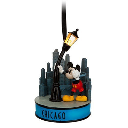 Mickey Mouse Light-Up Ornament - Chicago