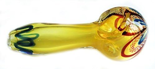 GPTL Handmade Glass Pipes for Smoking (Butterfly 10 cm)