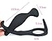 10 Speed Orgasmic Extra Stimulation Vibrating Cockring - Full Silicone Waterproof Stretchy Premium Penis - G-spot Stimulator Personal Wireless Wand Massager for Male Female Anal Vibrator Sex Toy