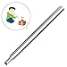 DELERKE Campfire Tool Pocket Bellows -Builds Fire by Blasting Air,Outdoor Gear Collapsible Fire Tool (Silver)
