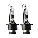 CCQAP Hid Bulb D4R 6000K HID Headlights Replacement Bulbs Super Bright (Pack of 2)