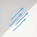 HICKIES 1.0 Original Unisex One-size Fits All Elastic No-Tie Shoelaces For All Types Of Shoes Cyan(14 HICKIES Laces)