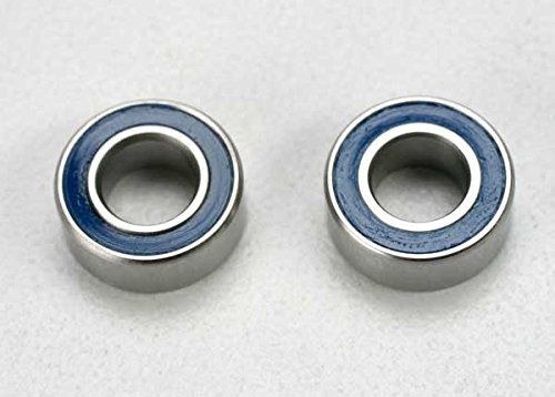 Traxxas 5115 Ball Bearings, Blue Rubber Sealed, 5x10x4mm (pair)