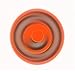 heytech Fidget Spinner Fidget Toy Hand Spinner EDC High Speed Ceramic Bearing ADHD Toy Autism Toy(Orange Black)