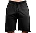 Monsta Clothing Co. Men's MMA Fight (ES: TapOrBleed-000) Gym Sweat Shorts (G:BK) Black