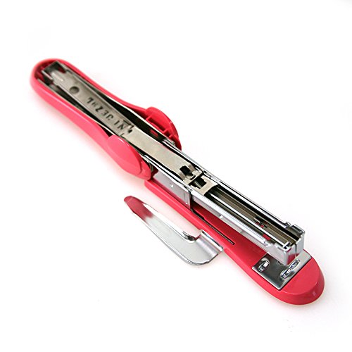 Max Stapler(Pink) with Remover, 30-Sheet stapling Capacity