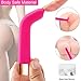 Rose Toy Vibrator for Women, 2 in 1 with 10 Vibration Modes, G Spot Rose and Clitoral Vibrator, High-Frequency Clitoral Tongue Licking Toy, Nipple Sucker Oral Sex Vibrating Masturbator,Adult Sex Toy