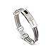 Licemya Bracelet for Men Fashion Jewelry Stainless Steel Bracelets, PU Leather/Stainless Wire Braided Hand Wrist Band, Classic Cross Cuff Bangle with Exquisite Box