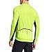 Baleaf Men's Full Zip Long Sleeve Bicycle Cycling Jersey Fluorescent Yellow Size M