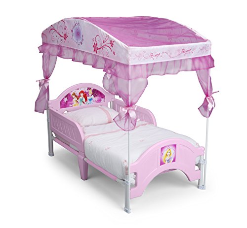 Delta Children Canopy Toddler Bed, Disney Princess
