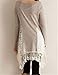 Kissky Women's Boat Neck Patchwork Cute Lace Dress